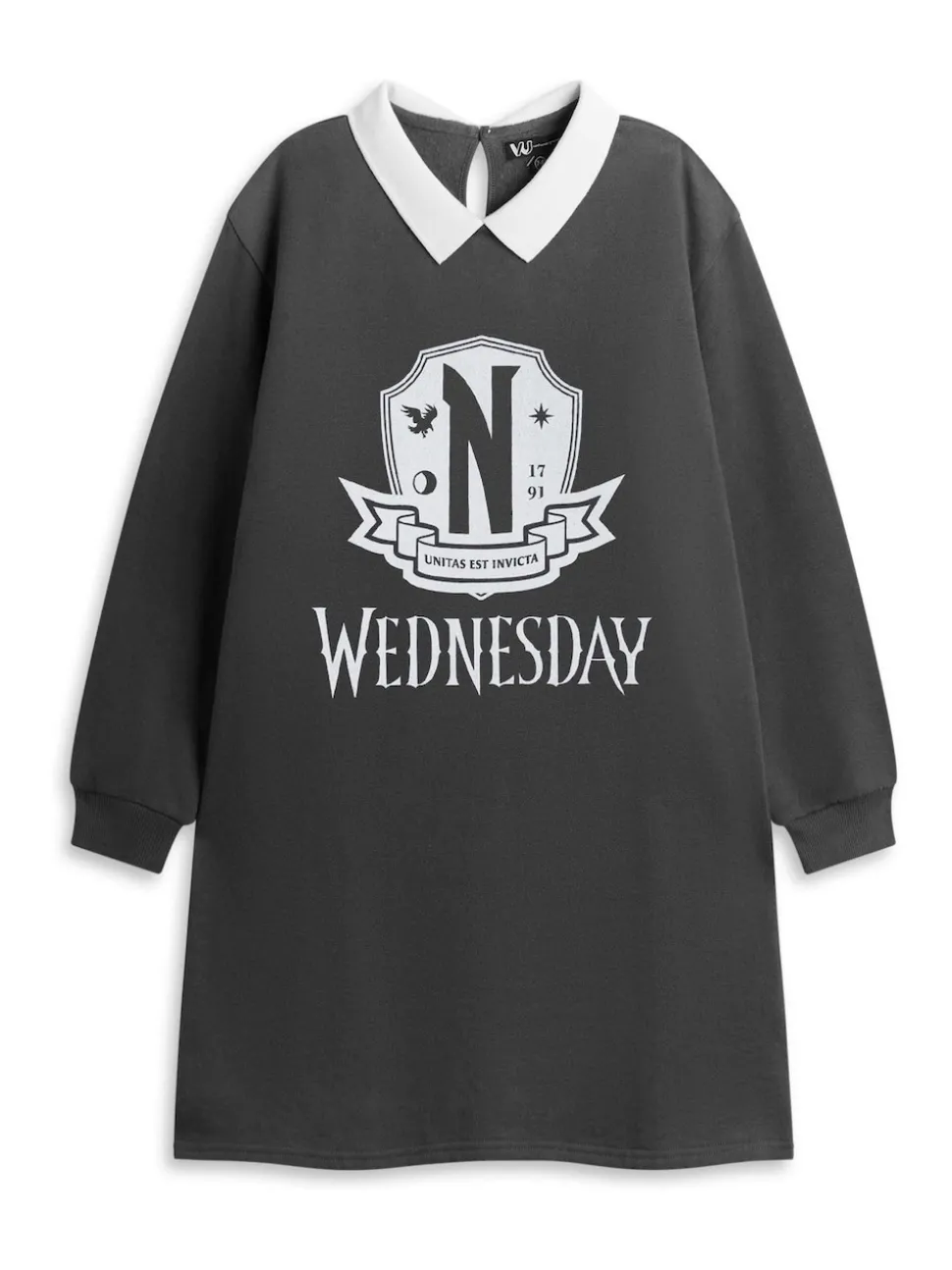 Vanilla Underground Black Wednesday Unitas Est Invicta Sweatshirt Dress