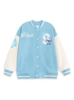 Vanilla Underground Blue Girls Disney Stitch Bomber Jacket