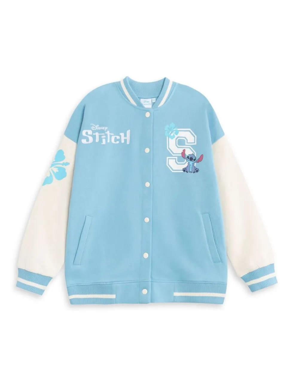 Vanilla Underground Blue Girls Disney Stitch Bomber Jacket