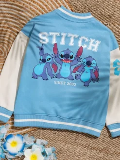 Vanilla Underground Blue Girls Disney Stitch Bomber Jacket