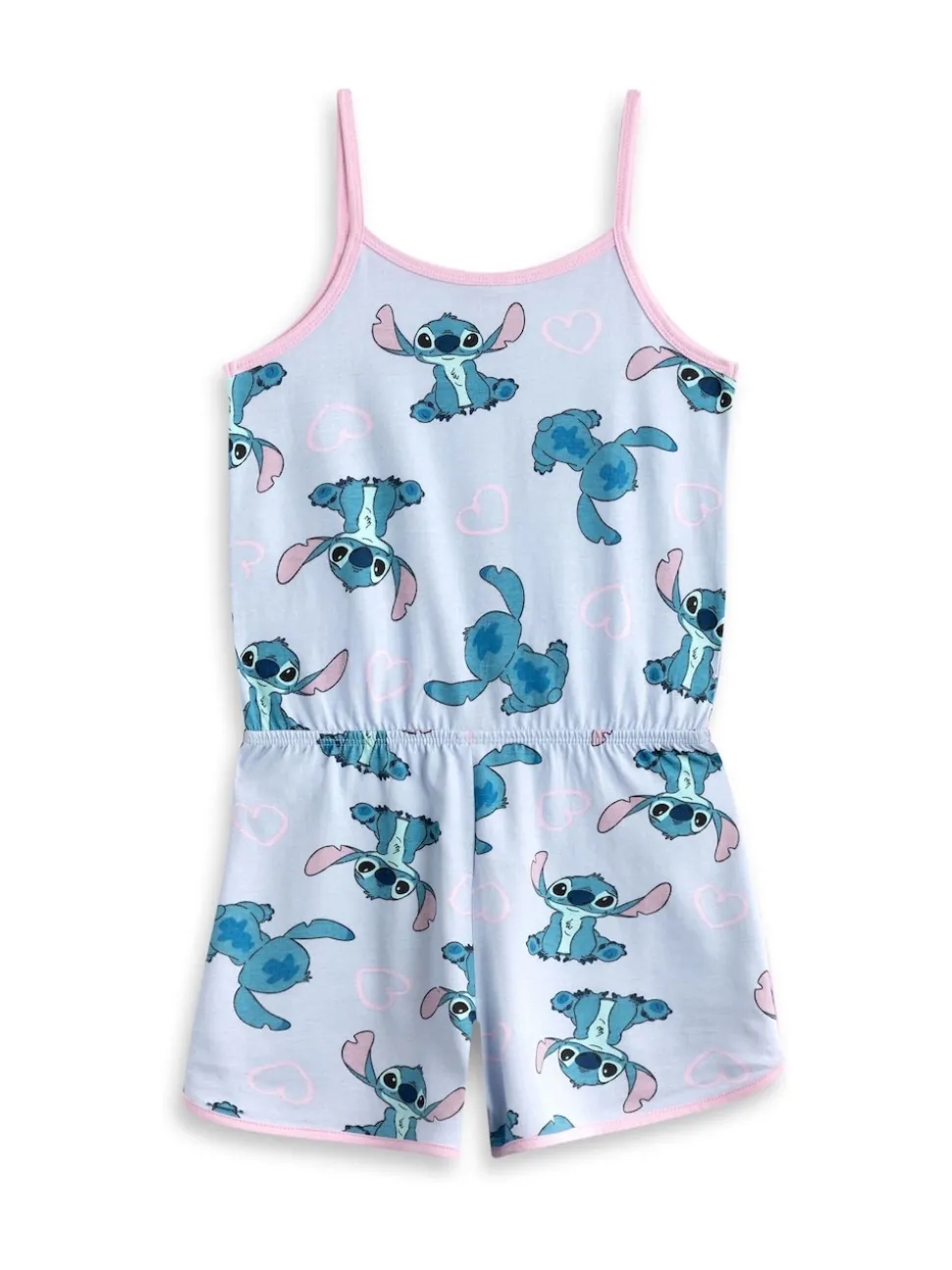 Vanilla Underground Blue Girls Disney Stitch Sleeveless Playsuit