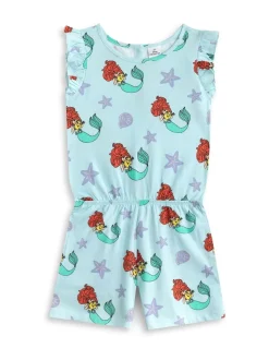 Vanilla Underground Blue Girls Disney Ariel Sleeveless Playsuit