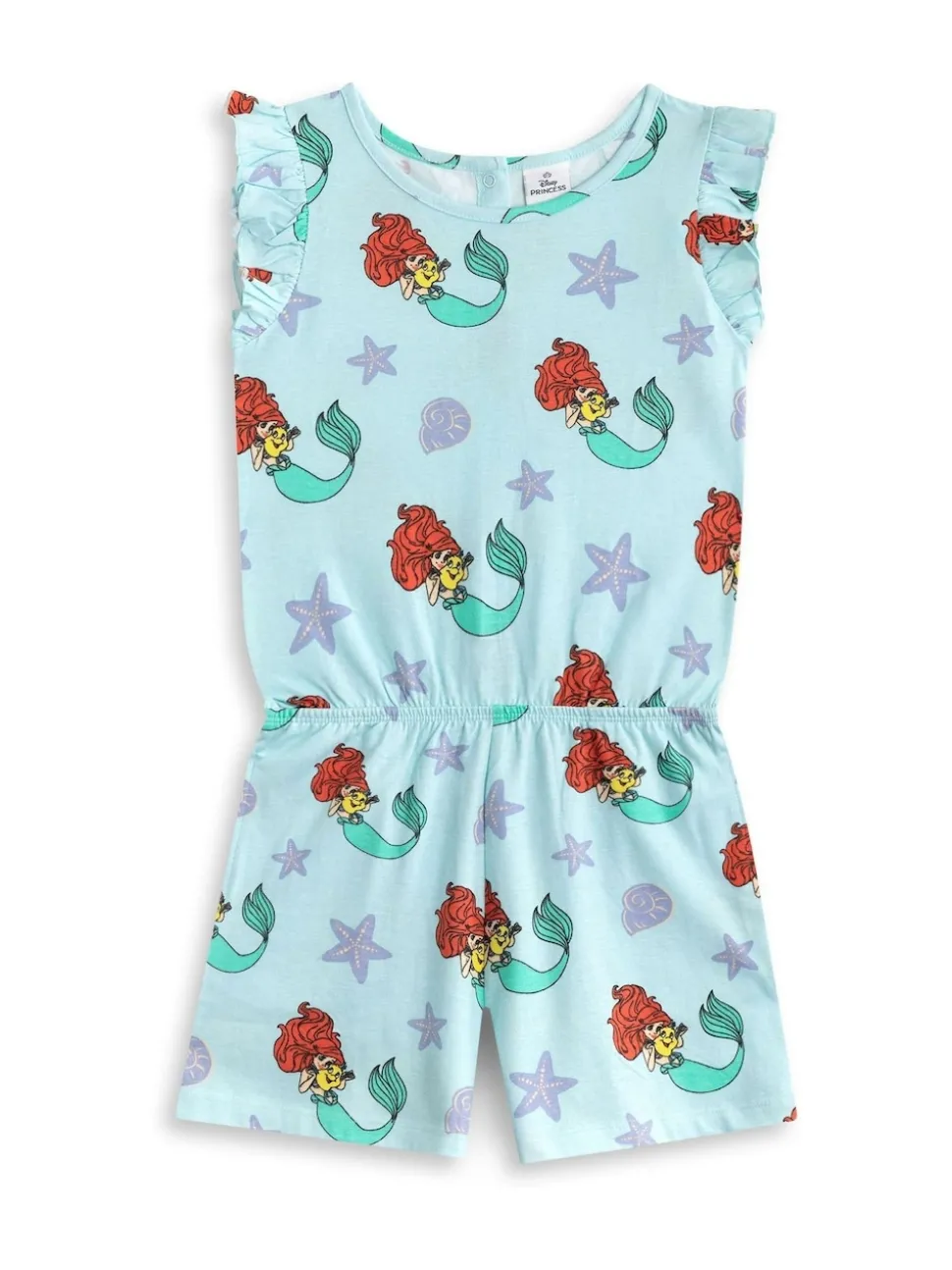 Vanilla Underground Blue Girls Disney Ariel Sleeveless Playsuit