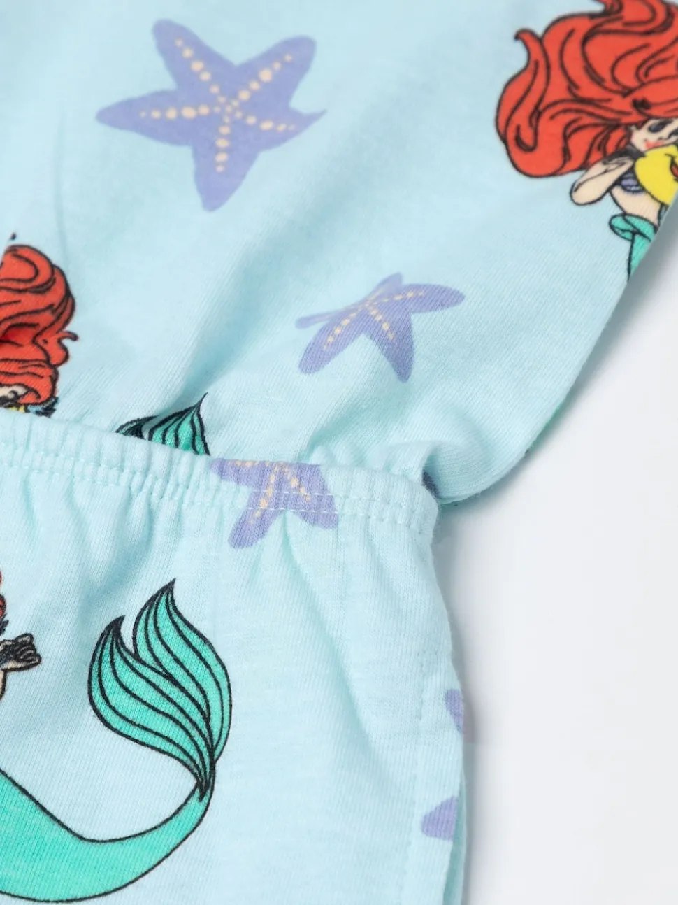 Vanilla Underground Blue Girls Disney Ariel Sleeveless Playsuit