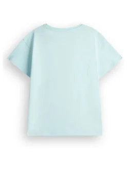 Vanilla Underground Blue Girls Stitch 100% Cotton T-Shirts 2 Pack