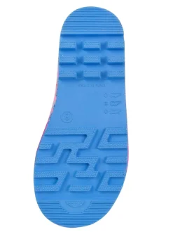 Vanilla Underground Blue Peppa Pig Kids Wellies with Handles