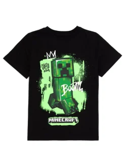 Vanilla Underground Boys 100% Cotton Minecraft T-Shirts 2 Pack