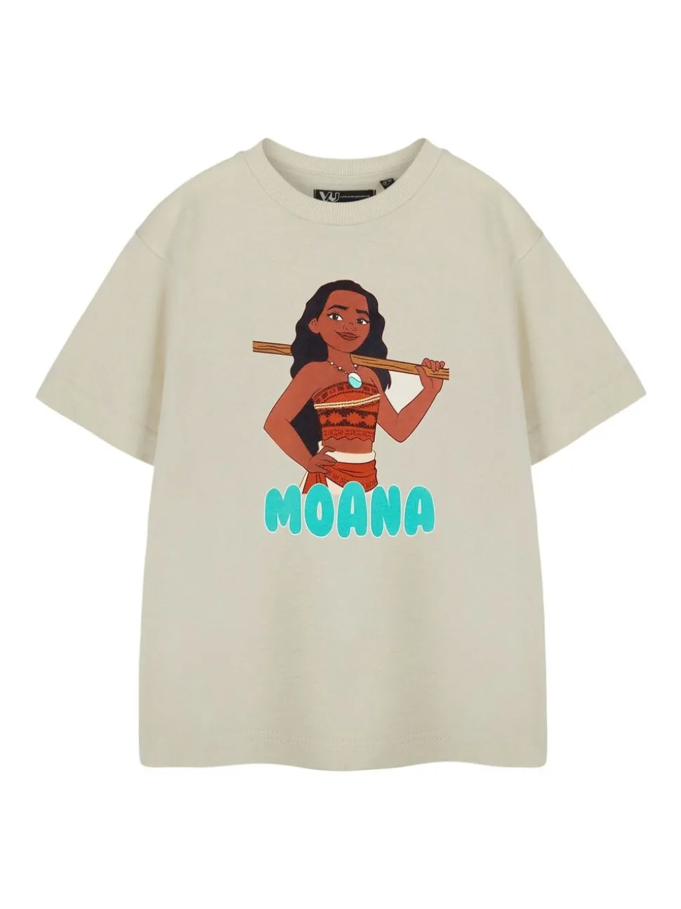 Vanilla Underground Cream Moana Girls Disney Princess Licensed 100% Cotton T-Shirt