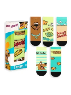 Vanilla Underground Green Calf Socks Set Of 5 Pack