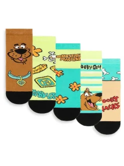 Vanilla Underground Green Calf Socks Set Of 5 Pack
