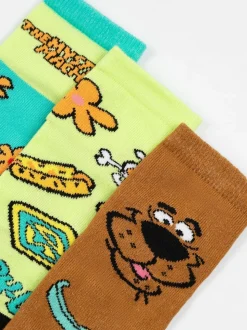 Vanilla Underground Green Calf Socks Set Of 5 Pack