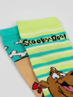 Vanilla Underground Green Calf Socks Set Of 5 Pack