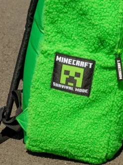 Vanilla Underground Green Furry Backpack