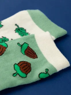 Vanilla Underground Green Kids Gruffalo Socks 5 Pack