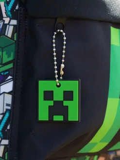 Vanilla Underground Green Minecraft Boys Creeper And Zombie All-Over Print Backpack