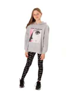 Vanilla Underground Grey Barbie Hoodie and Leggings Set
