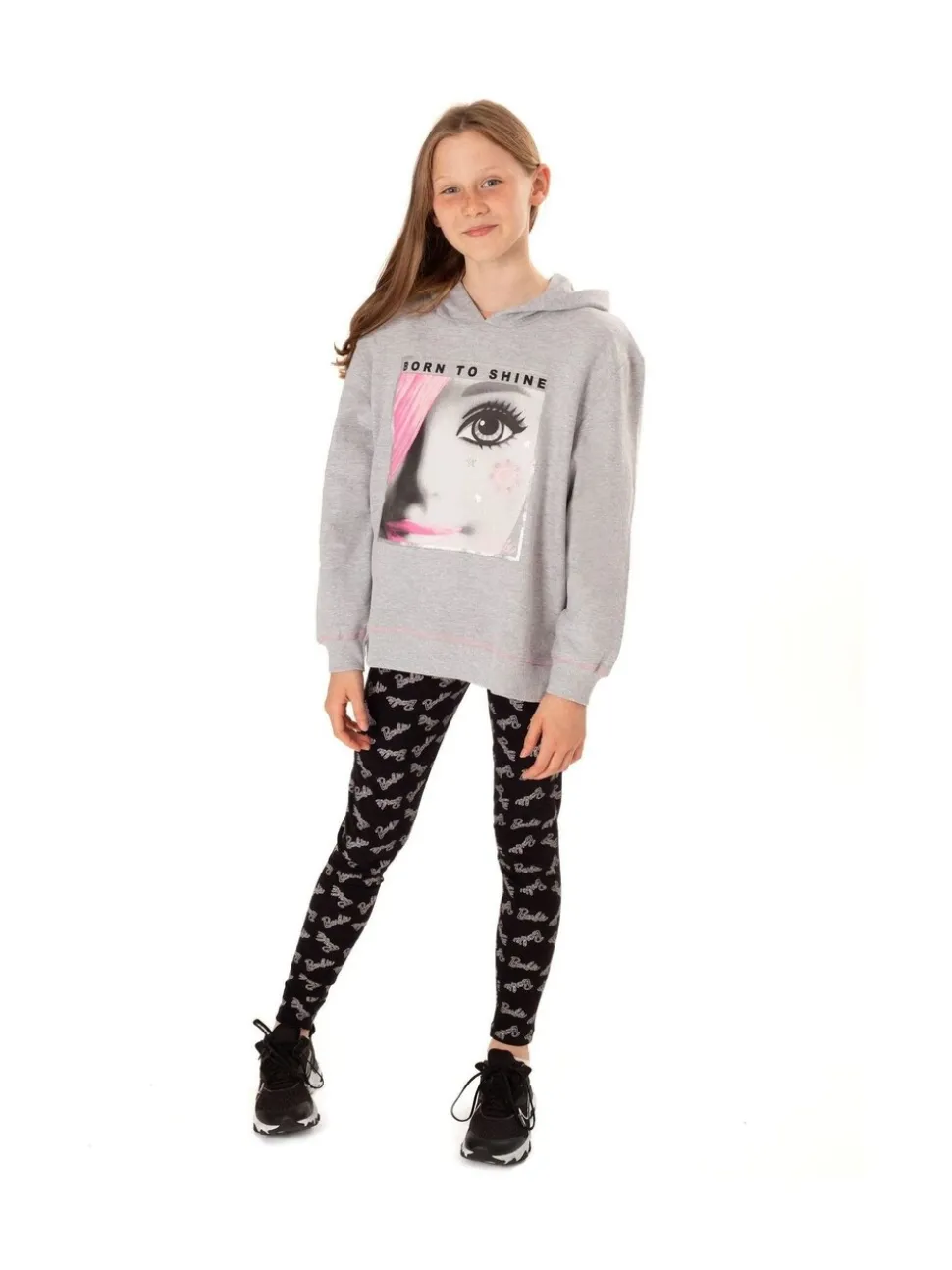 Vanilla Underground Grey Barbie Hoodie and Leggings Set