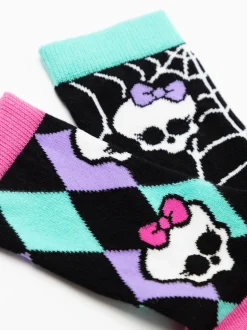 Vanilla Underground Multicoloured Monster High Calf Socks Set Of 5