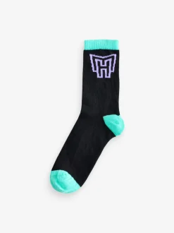 Vanilla Underground Multicoloured Monster High Calf Socks Set Of 5