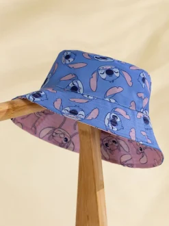 Vanilla Underground Multi Girls Disney Lilo & Stitch Reversible Bucket Hat