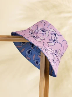 Vanilla Underground Multi Girls Disney Lilo & Stitch Reversible Bucket Hat