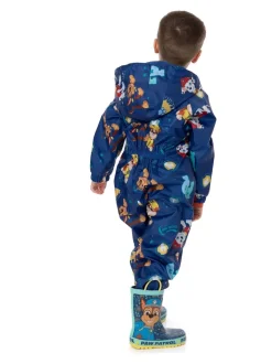 Vanilla Underground Navy Blue Paw Patrol Unisex Kids Puddle Suit