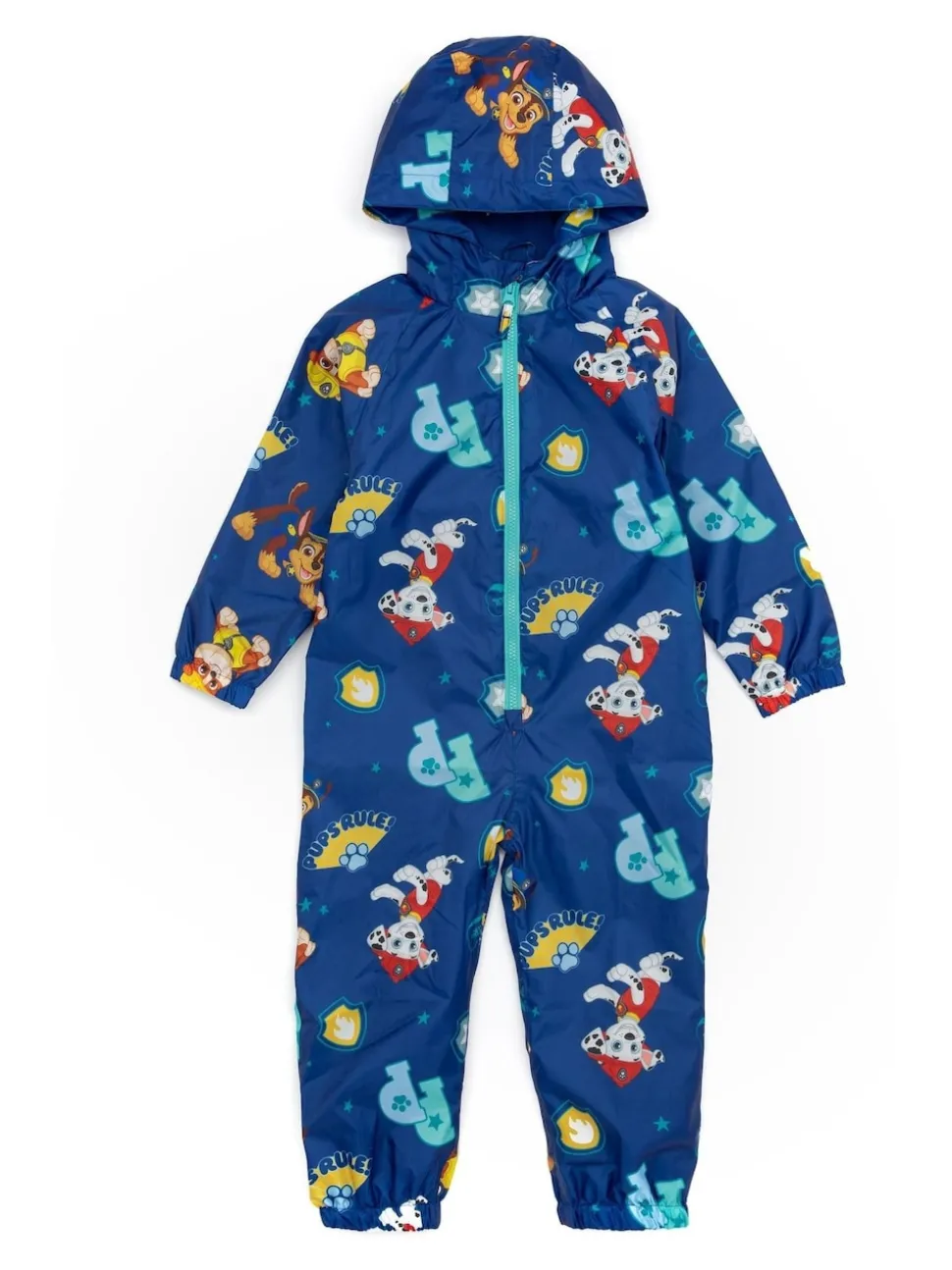 Vanilla Underground Navy Blue Paw Patrol Unisex Kids Puddle Suit