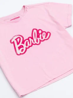 Vanilla Underground Pink Barbie Cropped 100% Cotton T-Shirt