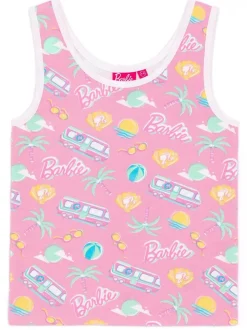Vanilla Underground Pink Barbie Girls Top & Short 2 Piece Set
