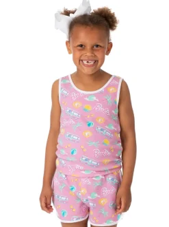 Vanilla Underground Pink Barbie Girls Top & Short 2 Piece Set