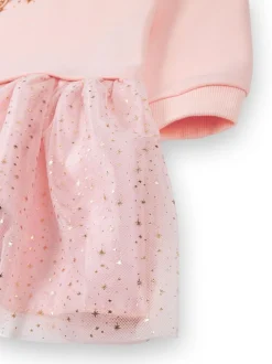 Vanilla Underground Pink Disney Front Princess Print Dress