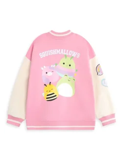 Vanilla Underground Pink Girls Squishmallows Bomber Jacket