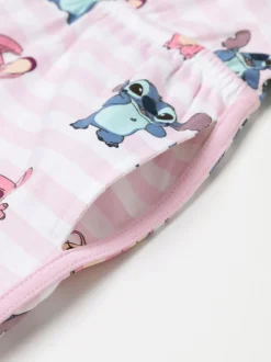 Vanilla Underground Pink Girls Disney Stitch Sleeveless Playsuit