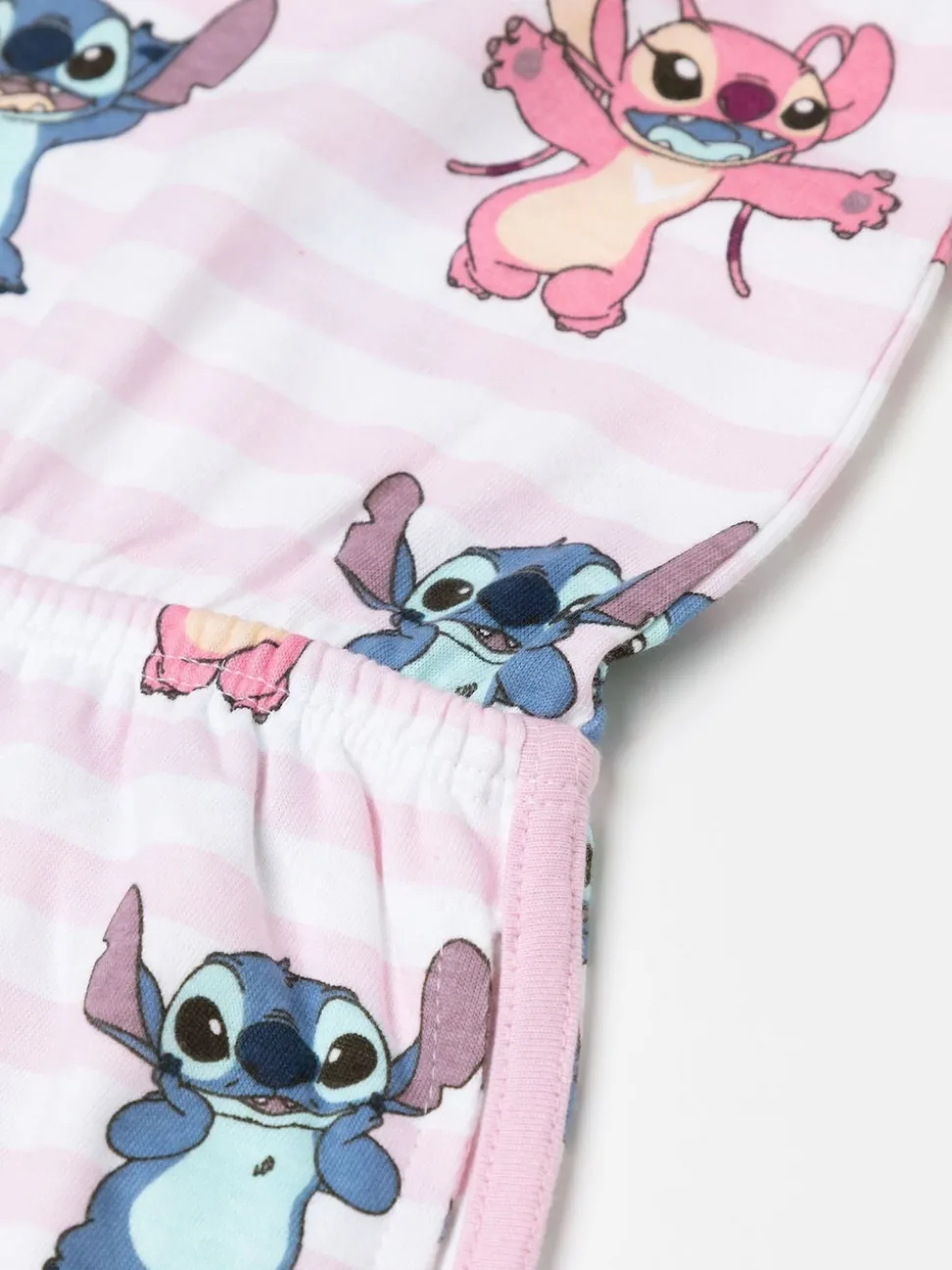 Vanilla Underground Pink Girls Disney Stitch Sleeveless Playsuit