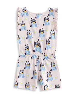 Vanilla Underground Pink Girls Sleeveless Playsuit