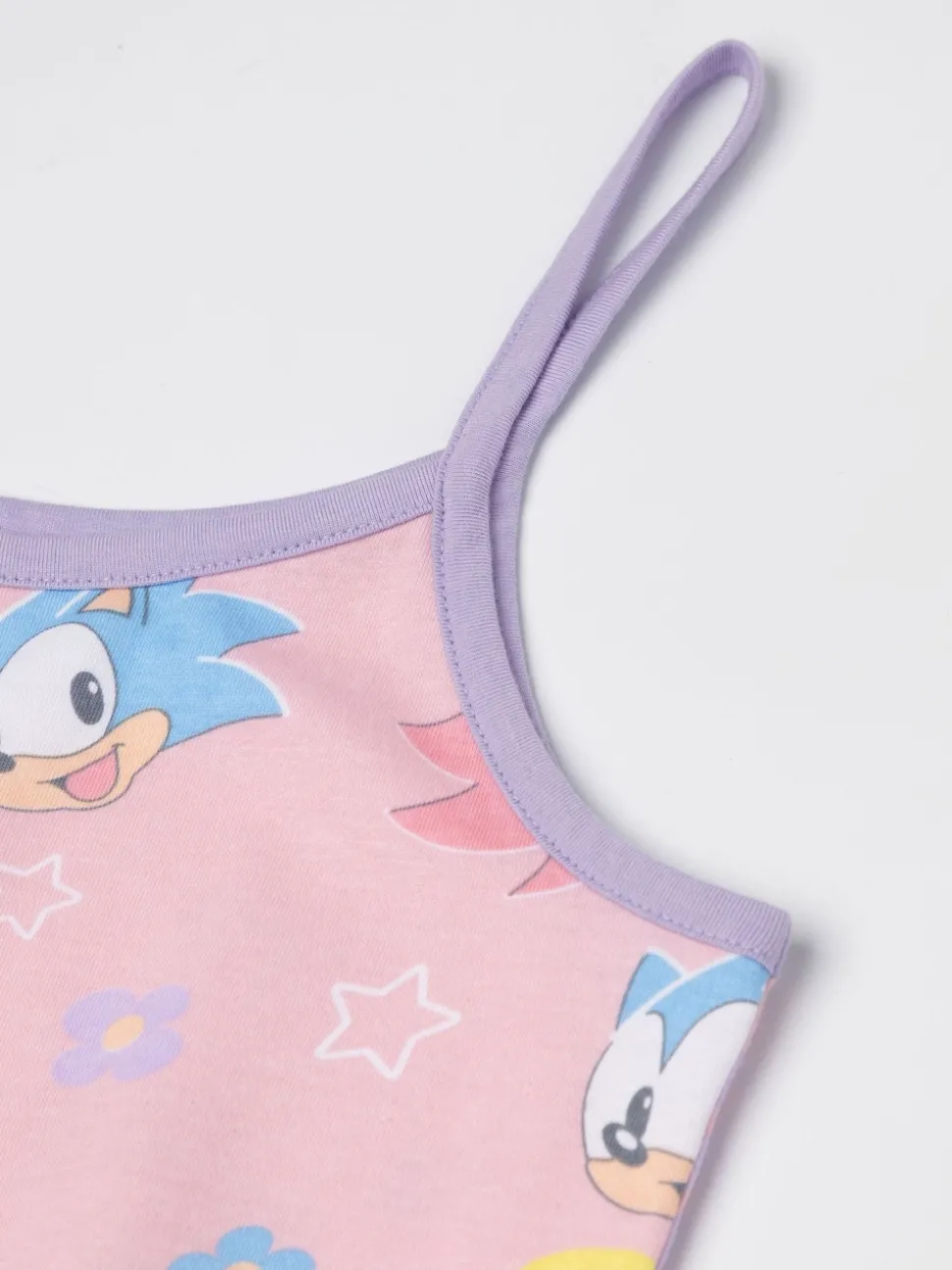 Vanilla Underground Pink Girls Sonic The Hedgehog Sleeveless Playsuit