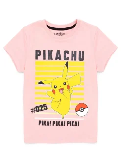 Vanilla Underground Pink Girls Pokemon 100% Cotton T-Shirt