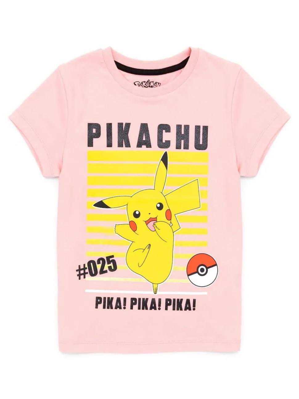 Vanilla Underground Pink Girls Pokemon 100% Cotton T-Shirt