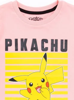 Vanilla Underground Pink Girls Pokemon 100% Cotton T-Shirt