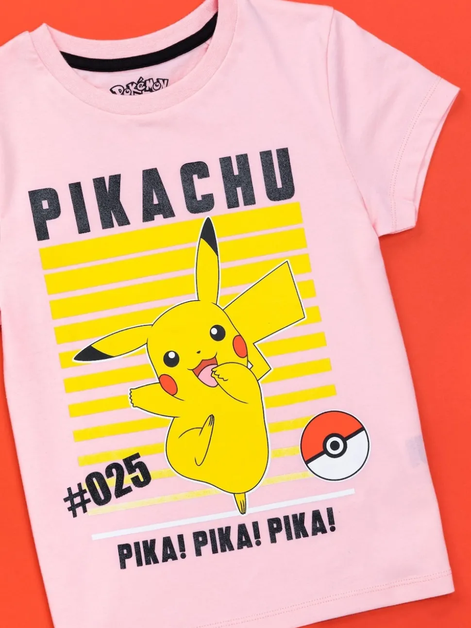 Vanilla Underground Pink Girls Pokemon 100% Cotton T-Shirt