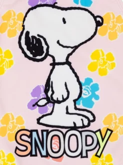 Vanilla Underground Pink Peanuts Snoopy 1 Piece Swimming Costume
