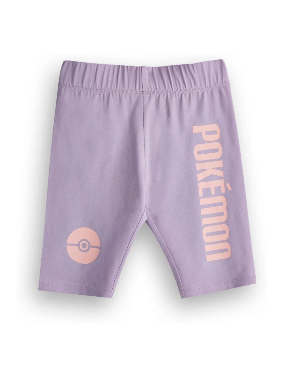 Vanilla Underground Purple Girls Pokemon 100% Cotton T-Shirt and Cycling Shorts Set