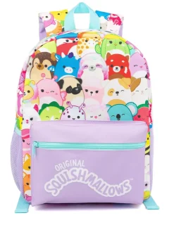 Vanilla Underground Purple Squishmallows Girls 4 Piece Backpack Set