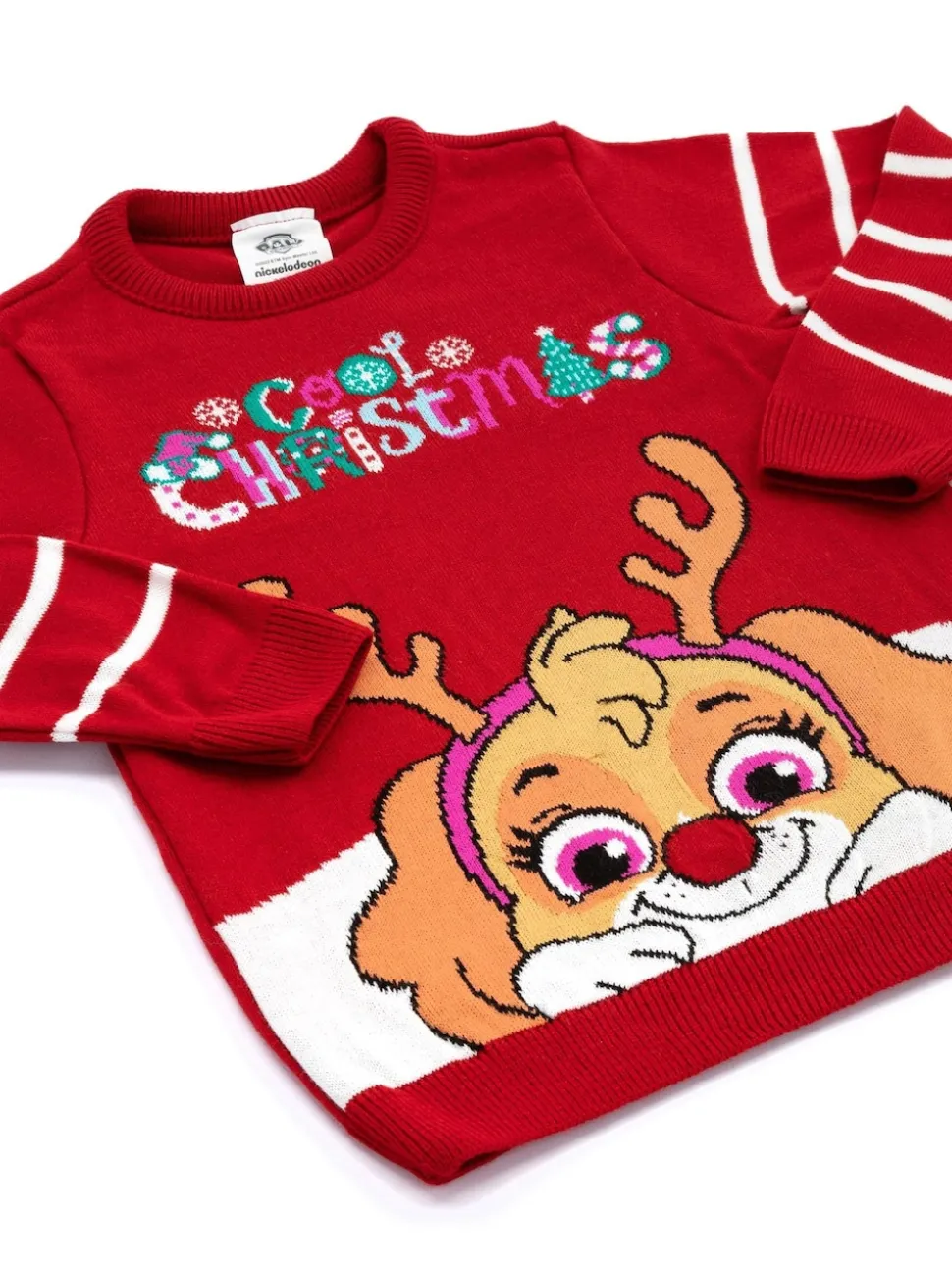 Vanilla Underground Red Paw Patrol Kids Christmas Jumper