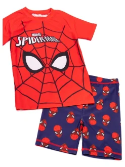Vanilla Underground Red Spider-Man 2 Piece Swim Set