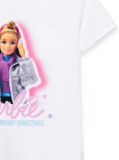 Vanilla Underground White Barbie Girls Christmas 100% Cotton T-Shirt
