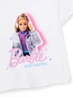 Vanilla Underground White Barbie Girls Christmas 100% Cotton T-Shirt