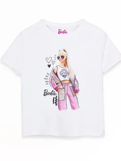 Vanilla Underground White Barbie Girls Licensed 100% Cotton T-Shirt