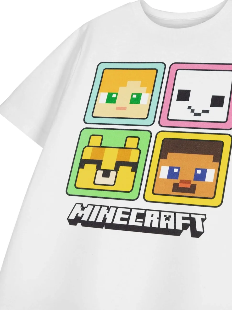 Vanilla Underground White Minecraft T-Shirt