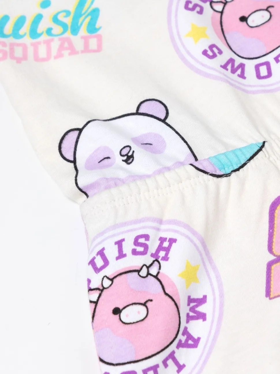 Vanilla Underground White Squishmallows Multicoloured Sleeveless Playsuit